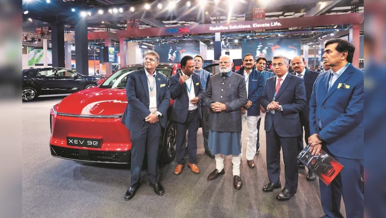 PM Modi Kicks Off Bharat Mobility Global Expo 2025 with Over 100 Launches