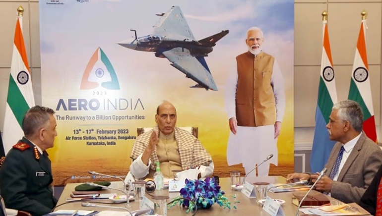 Defence Minister Rajnath Singh to Lead Global Outreach Ahead of Aero India 2025