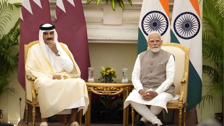 Qatar Pledges $10 Billion Investment in India to Strengthen Economic Relations