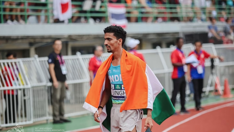 Gulveer Singh Shatters 16-Year-Old National Indoor 3000m Record in Boston