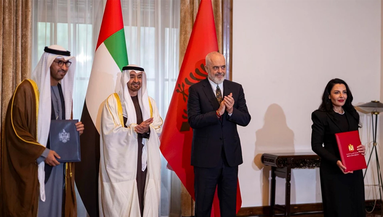 UAE and Albania Forge Strategic Energy Pact to Drive Mediterranean Sustainability