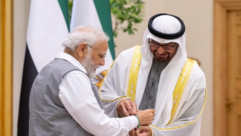 India, UAE Strengthen Ties with Key Talks on India- Middle East-Europe Economic Corridor