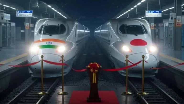 Japan Gifts India Two Bullet Trains Worth ₹600 Crore to Boost High-Speed Rail Mission