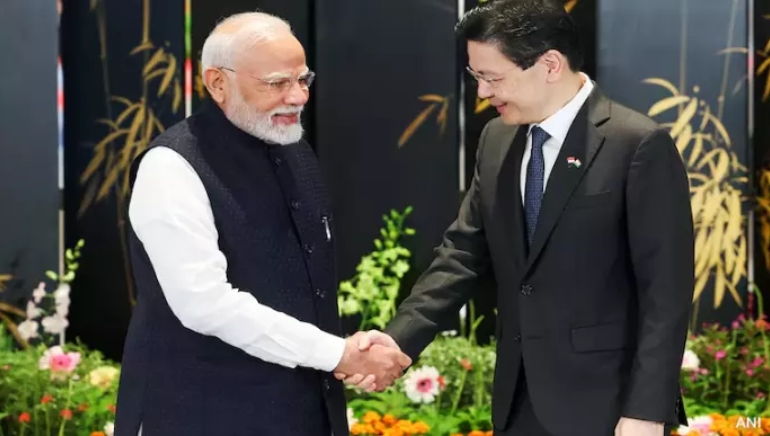 PM Modi Congratulates Singapore’s Lawrence Wong on Landslide Victory