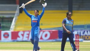 Smriti Mandhana Climbs to No.2 in ICC ODI Rankings After Sri Lanka Heroics