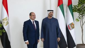 Sheikh Mohamed Hosts Egyptian President in Abu Dhabi, Discusses Peace and Bilateral Ties