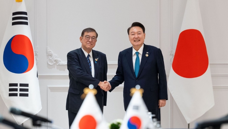 South Korean President-elect Lee and Japan’s Ishiba Discuss Strengthening Ties
