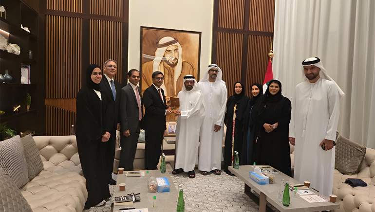 Vikram Misri Reviews Strategic Ties with UAE Leaders in Key Diplomatic Meetings