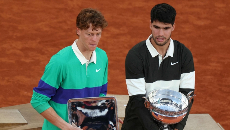 Carlos Alcaraz Clinches Historic Five-Set Triumph Over Sinner in Longest-Ever Roland Garros Final