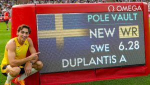 Duplantis Shatters Pole Vault World Record With 6.28m Leap in Stockholm