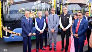 India sends 100 electric buses to Mauritius in the largest export deal