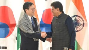 Piyush Goyal and South Korean Trade Minister Yeo Han-koo discuss revamping India-Korea trade pact