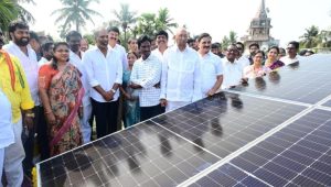 6 lakh solar connections will be given by April 14: Minister Gottipati Ravi Kumar