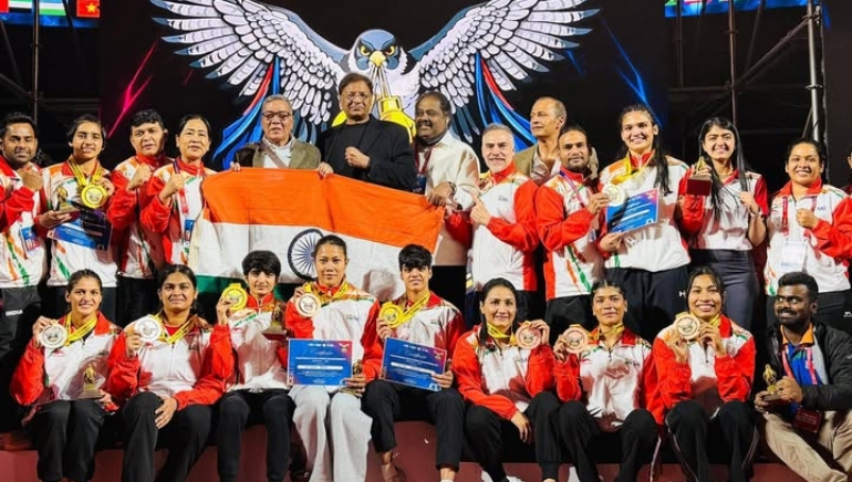 India wins 16 medals at 2026 Asian Boxing Championships
