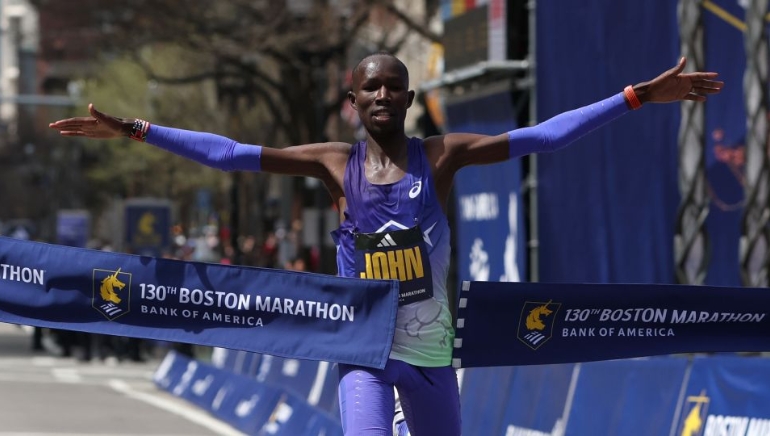 Korir Breaks Boston Marathon Record; Lokedi Secures Back-to-Back Win 