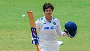 Shafali Varma Scripts History, Becomes First Indian Women Cricketer To 100 T20Is, scores 57 in milestone match