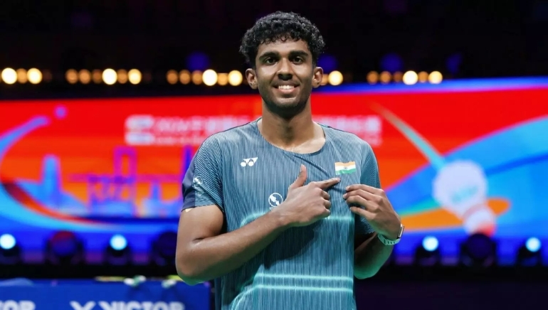 Ayush Shetty wins silver at Badminton Asia Championships