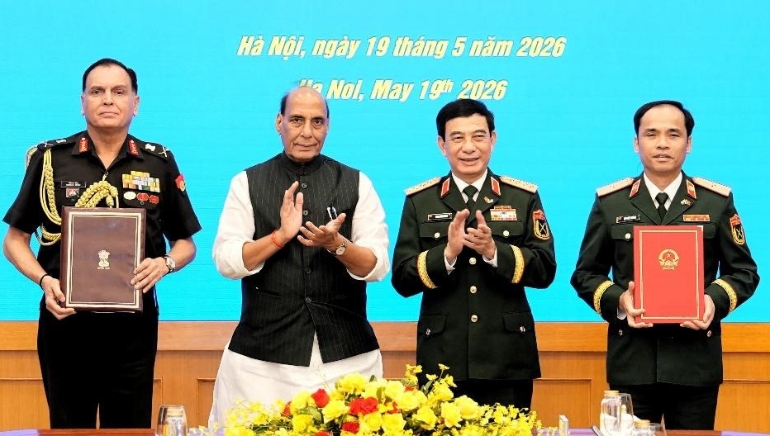 India and Vietnam discuss deepening defence ties as Rajnath Singh meets Phan Van Giang in Hanoi