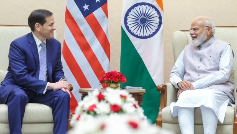 Marco Rubio meets Narendra Modi during India visit, with energy high on the agenda