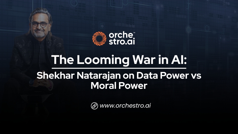 The Looming War in AI: Shekhar Natarajan on Data Power vs Moral Power