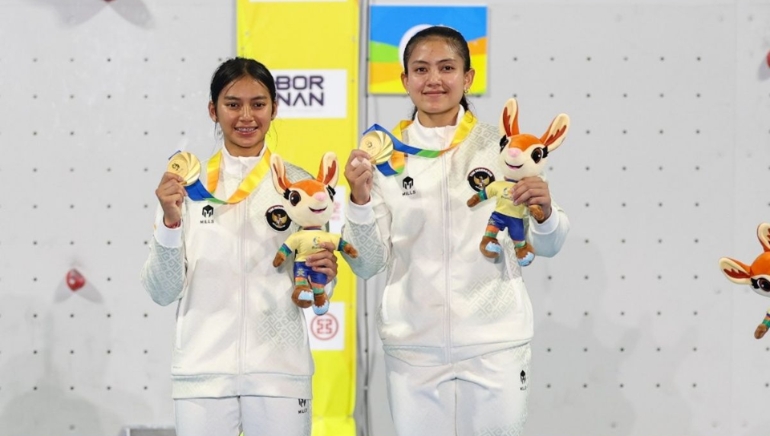 Indonesia wins gold after breaking the women’s speed relay world record