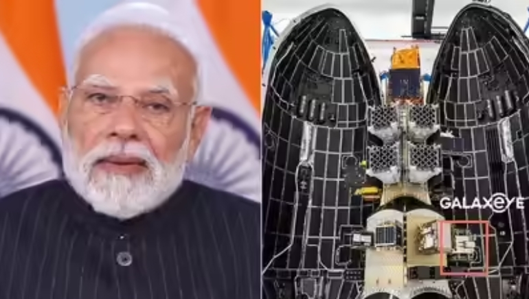 Indian Startup Launches Mission Drishti, World’s First OptoSAR Satellite, Aboard SpaceX Falcon 9