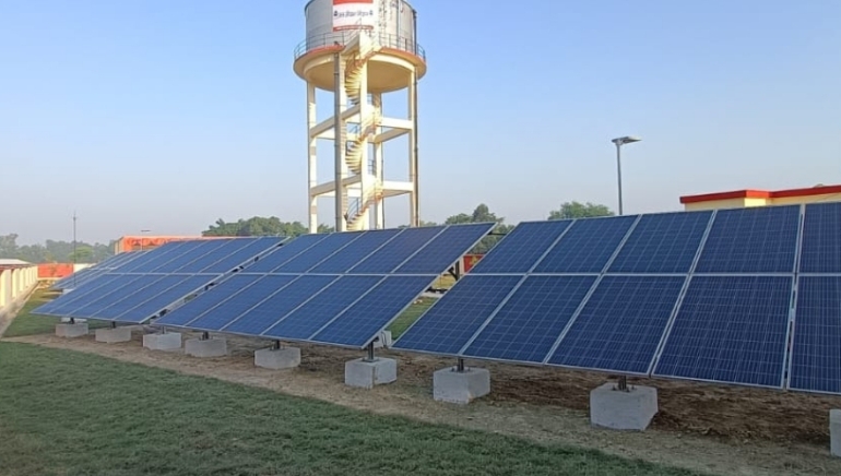 Uttar Pradesh integrates solar energy system with rural water supply under Jal Jeevan Mission
