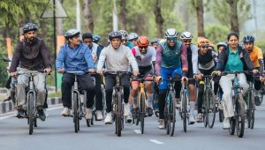 Mansukh Mandaviya Urges Youth to Adopt Cycling on World Bicycle Day