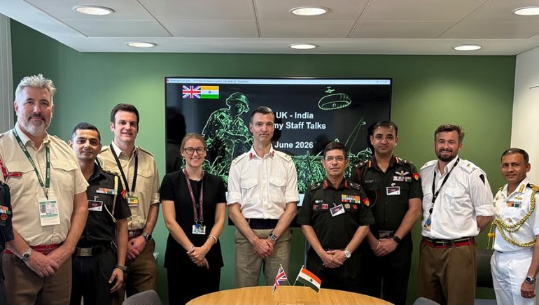 India, U.K. Deepen Defence Ties Through Executive Steering Group Talks