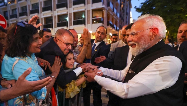 PM Modi Arrives in Paris, Highlights Importance of India-France Partnership