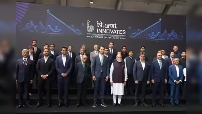 PM Modi, Macron Inaugurate ‘Bharat Innovates’ in France