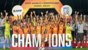Top Leaders Congratulate Indian Women’s Football Team on Record SAFF Triumph