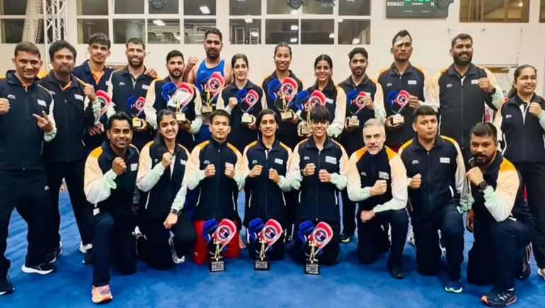 India Bags 12 Medals at Commonwealth Games Boxing Invitational in Czechia