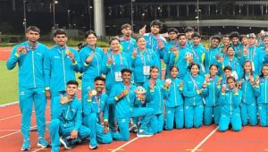 India wins 19 medals, including 10 gold, at the Asian U20 Athletics Championships
