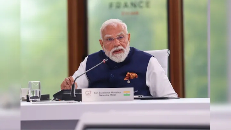 PM Modi Calls for Human-Centric AI, Warns of Deepfake Risks at G7 Summit