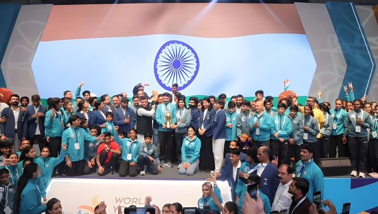 India Dominates Inaugural World Yogasana Championships with 114 Medals