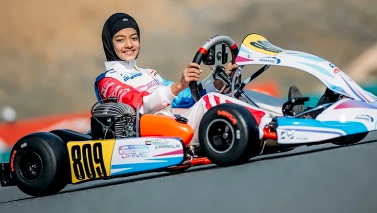 11-Year-Old Atiqa Mir Wants to Become India’s First Formula One Race Winner