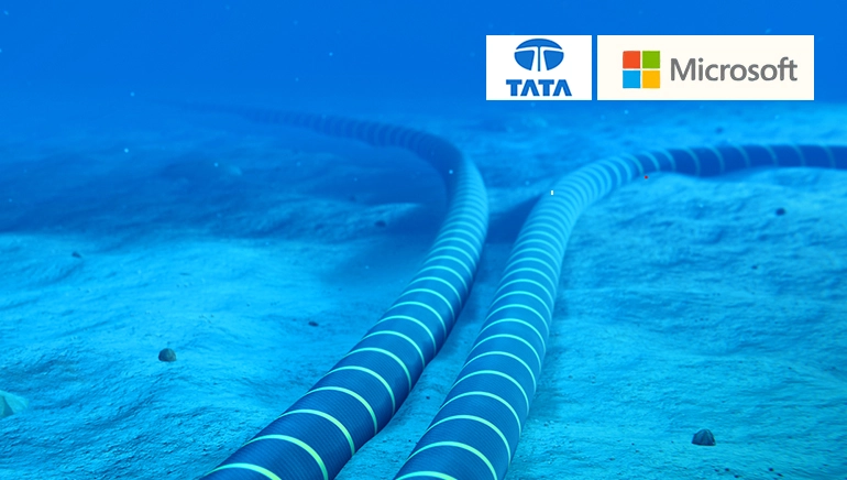 Microsoft, Tata Communications Launch I-2SEA Submarine Cable Project
