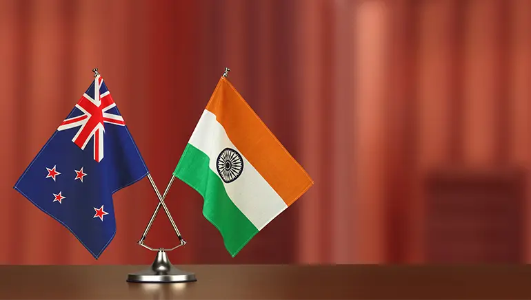 India, New Zealand Target Year-End Implementation of Free Trade Agreement 