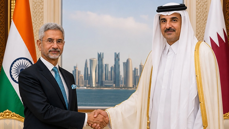 Jaishankar, Qatar PM Hold Talks on US-Iran Mediation and India-Qatar Partnership