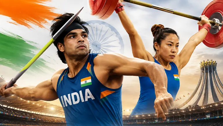 Neeraj Chopra, Mirabai Chanu Lead India’s Commonwealth Games Campaign