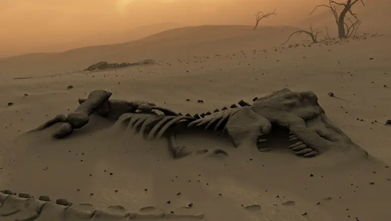 210 Million Year Old Dinosaur Unearthed Near Lake Kariba in Zimbabwe