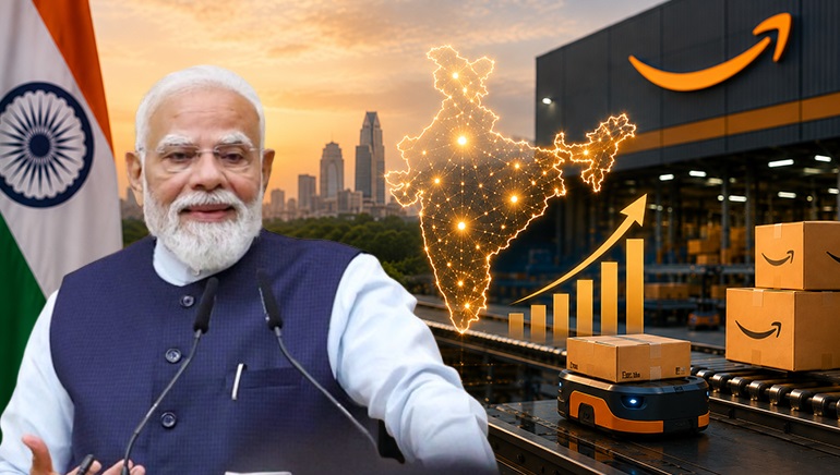 Amazon to Invest Record $48 Billion in India by 2030