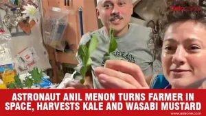 Anil Menon Grows Fresh Greens in Space and Cooks Farm-to-Table Meal