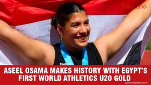 18-Year-Old Aseel Osama Makes Egyptian Athletics History in Eugene 
