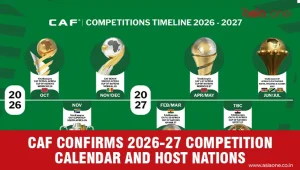 AFCON 2027 Dates Confirmed as CAF Finalises Major Football Tournament Schedule
