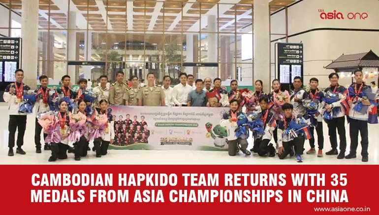 Cambodia’s Hapkido Team Celebrates 35-Medal Haul in China