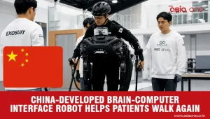 China’s BCI Exoskeleton Robot Helps Patients Walk Again 