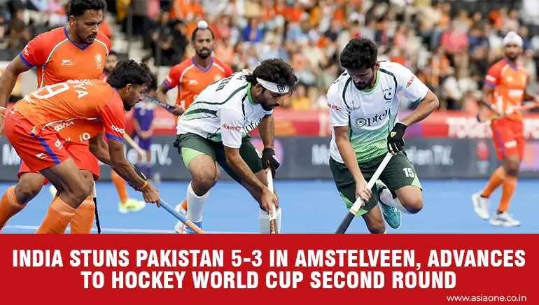 India Beat Pakistan 5-3 to Keep Hockey World Cup Semifinal Hopes Alive
