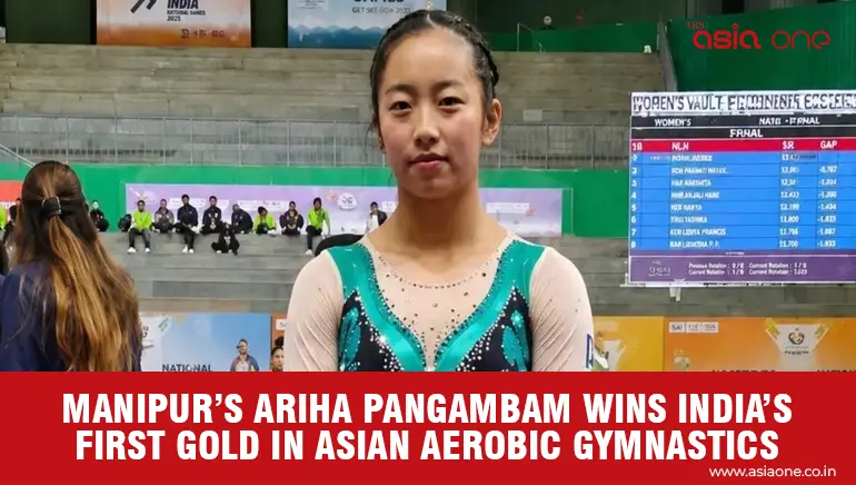 Ariha Pangambam Makes History for Indian Gymnastics